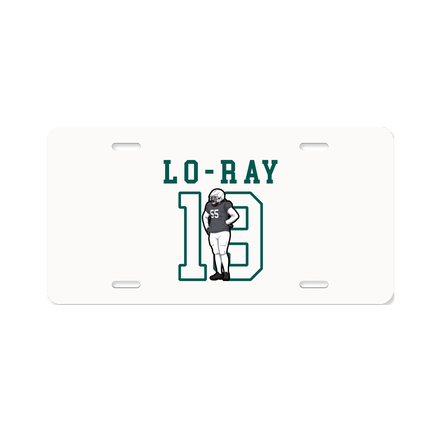 License Plate — Shirsey in Classic