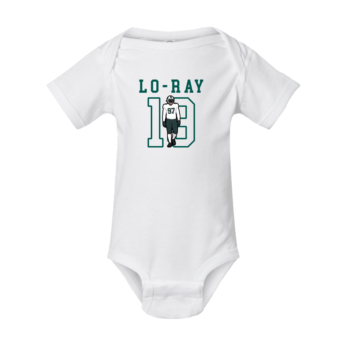 Baby Onesie — Shirsey in White