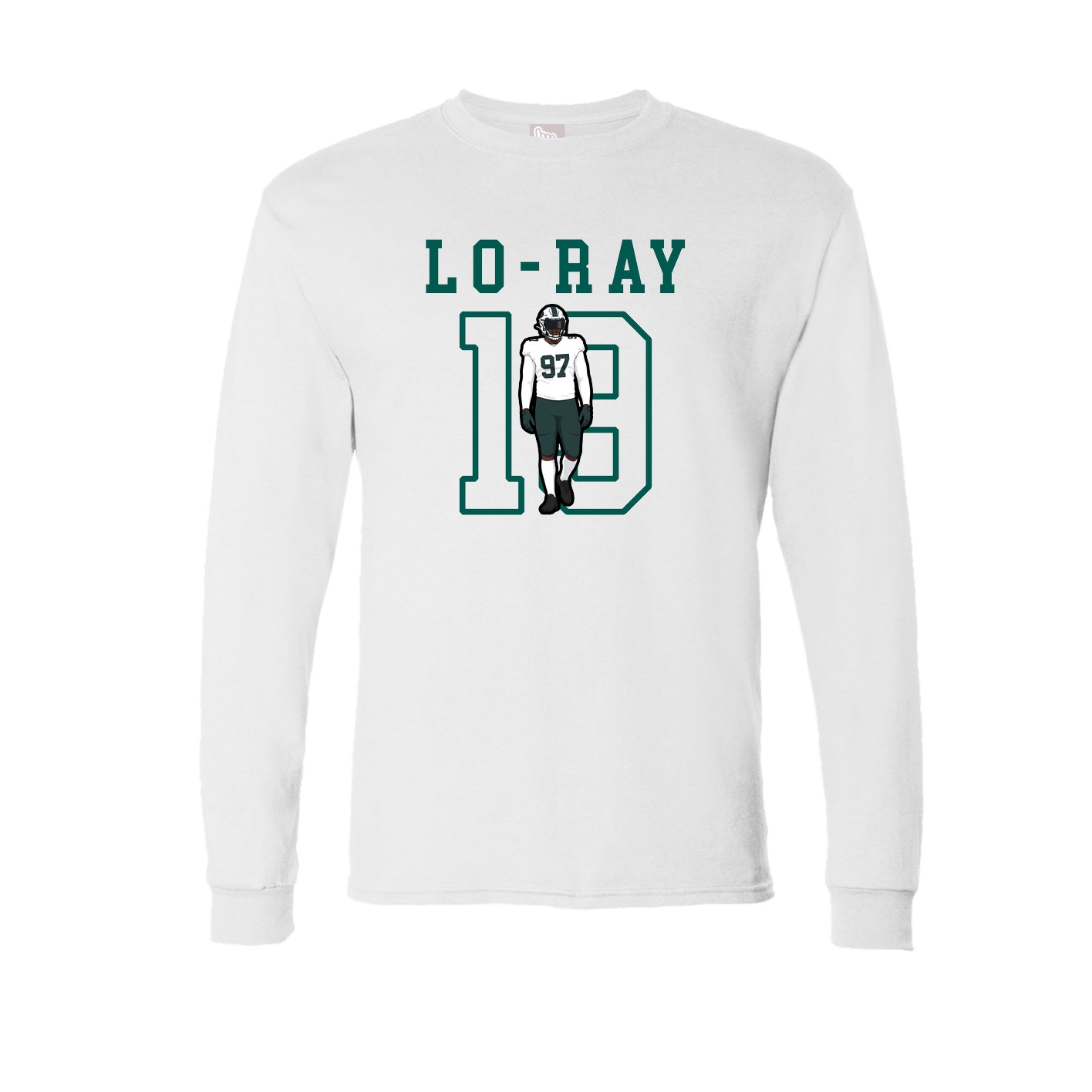 Long Sleeve Tee — Shirsey in White