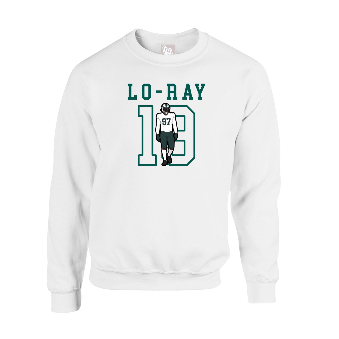 Fleece Crew — Shirsey in White