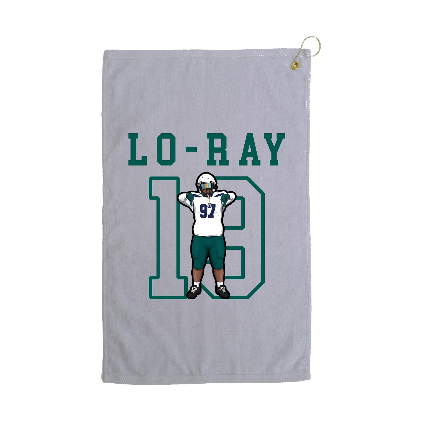 Golf Towel — Shirsey in Grey