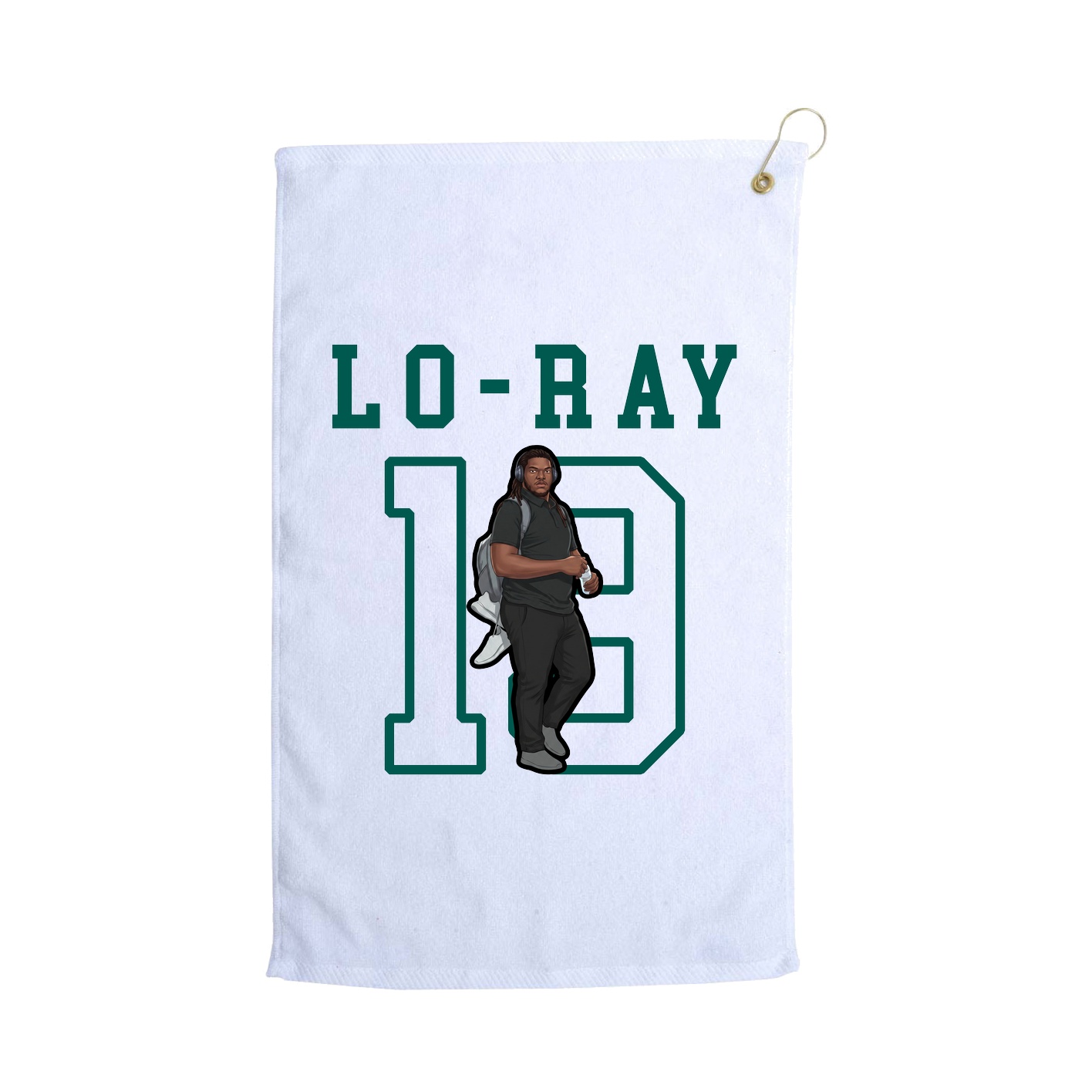 Golf Towel — Shirsey in White