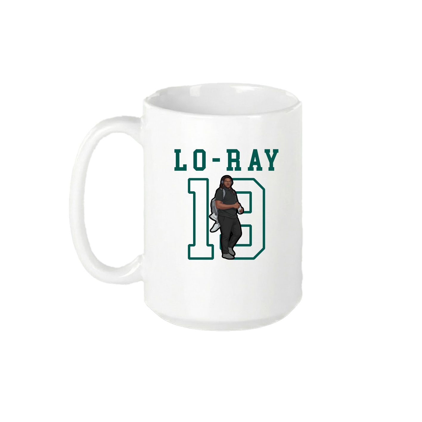 15oz Coffee Mug — Shirsey in White