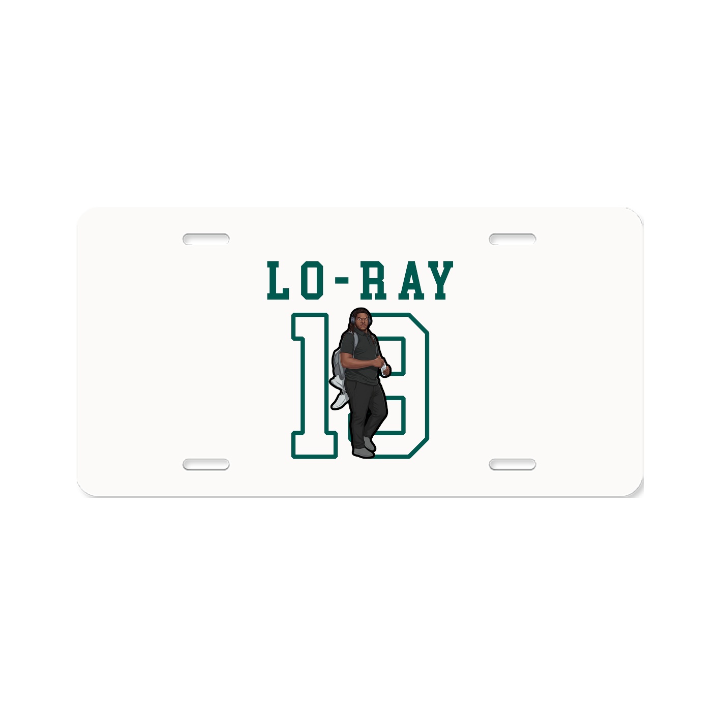 License Plate — Shirsey in Classic