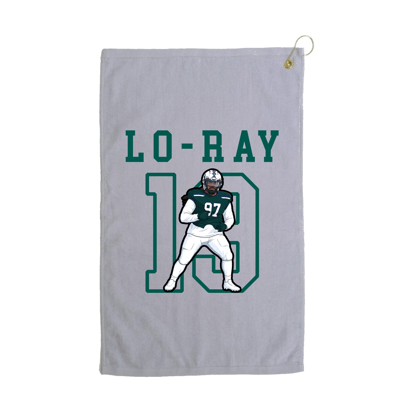Golf Towel — Shirsey in Grey
