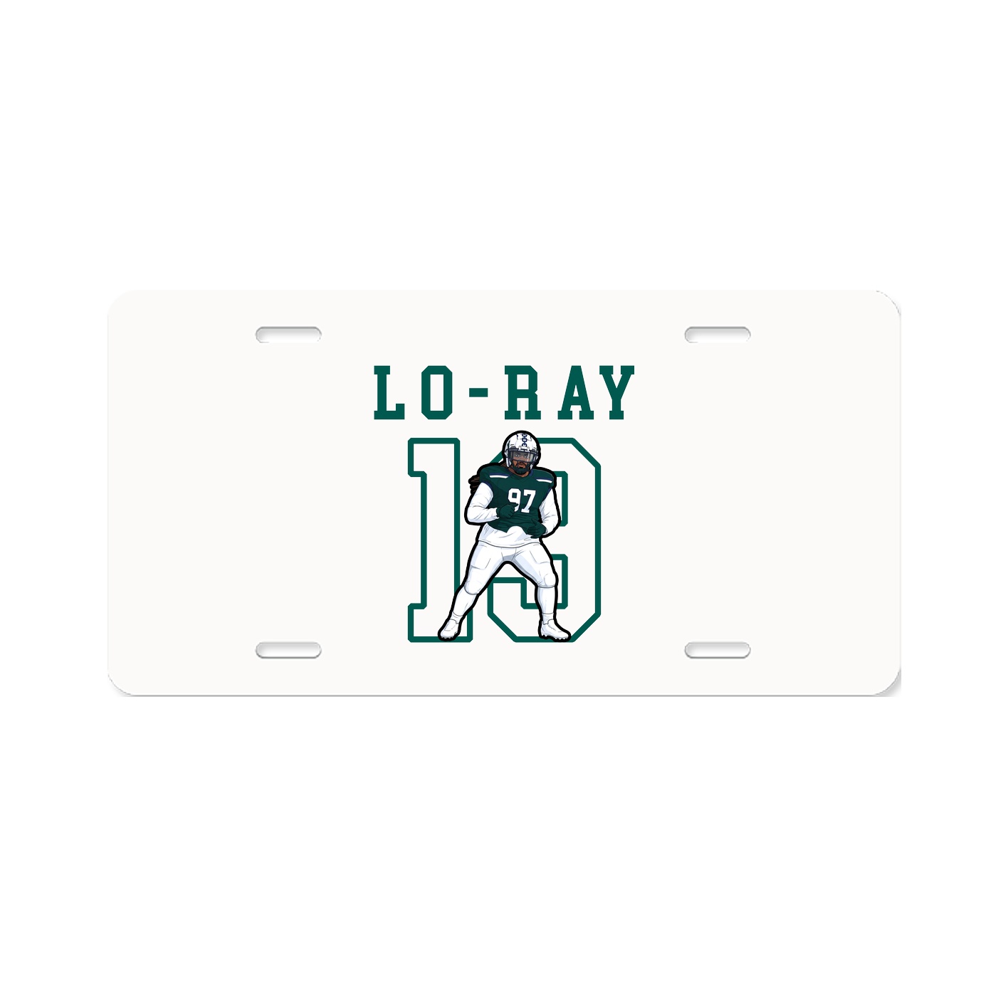 License Plate — Shirsey in Classic