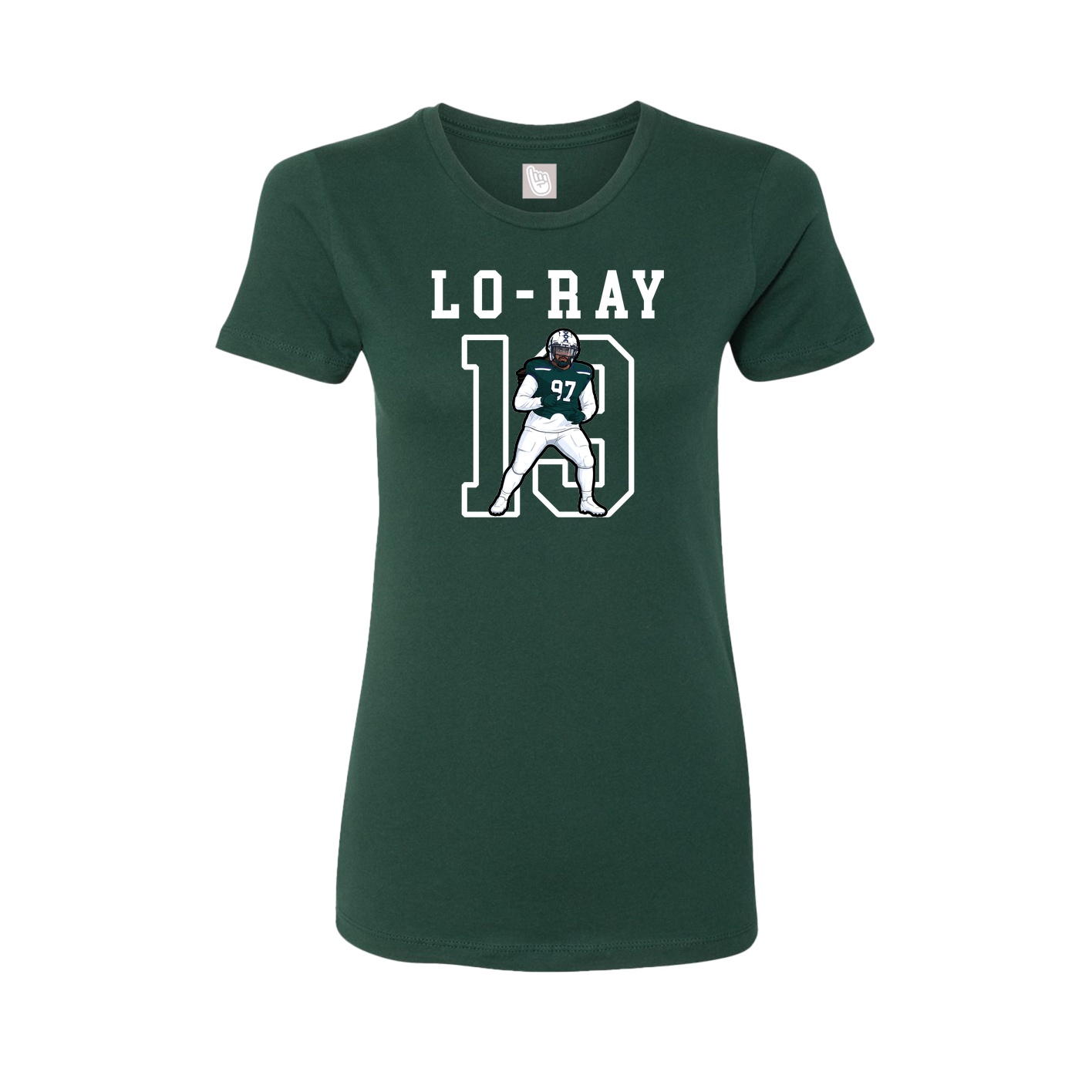 Fitted Women's Tee — Shirsey in Green