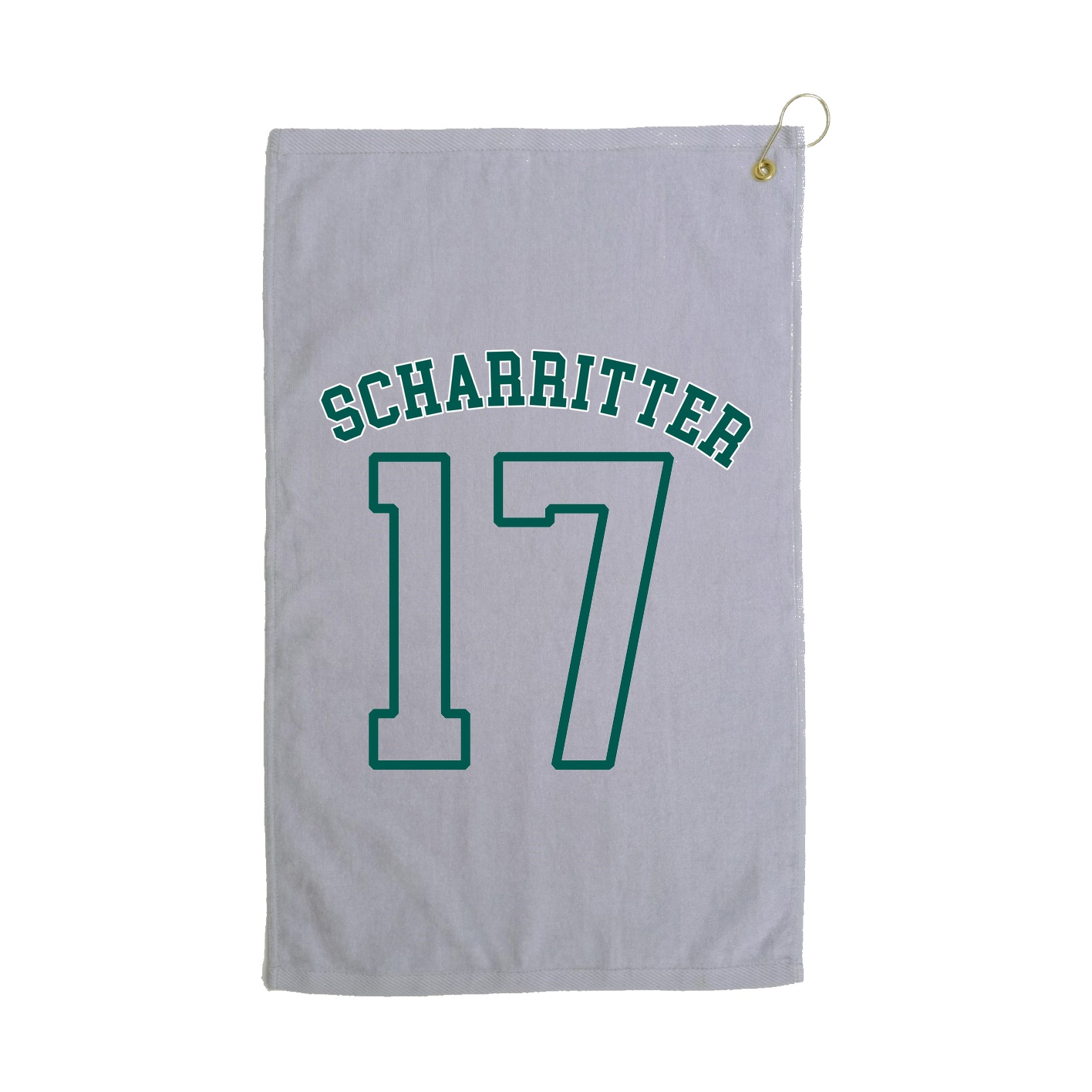 Golf Towel — Shirsey Arch in Grey