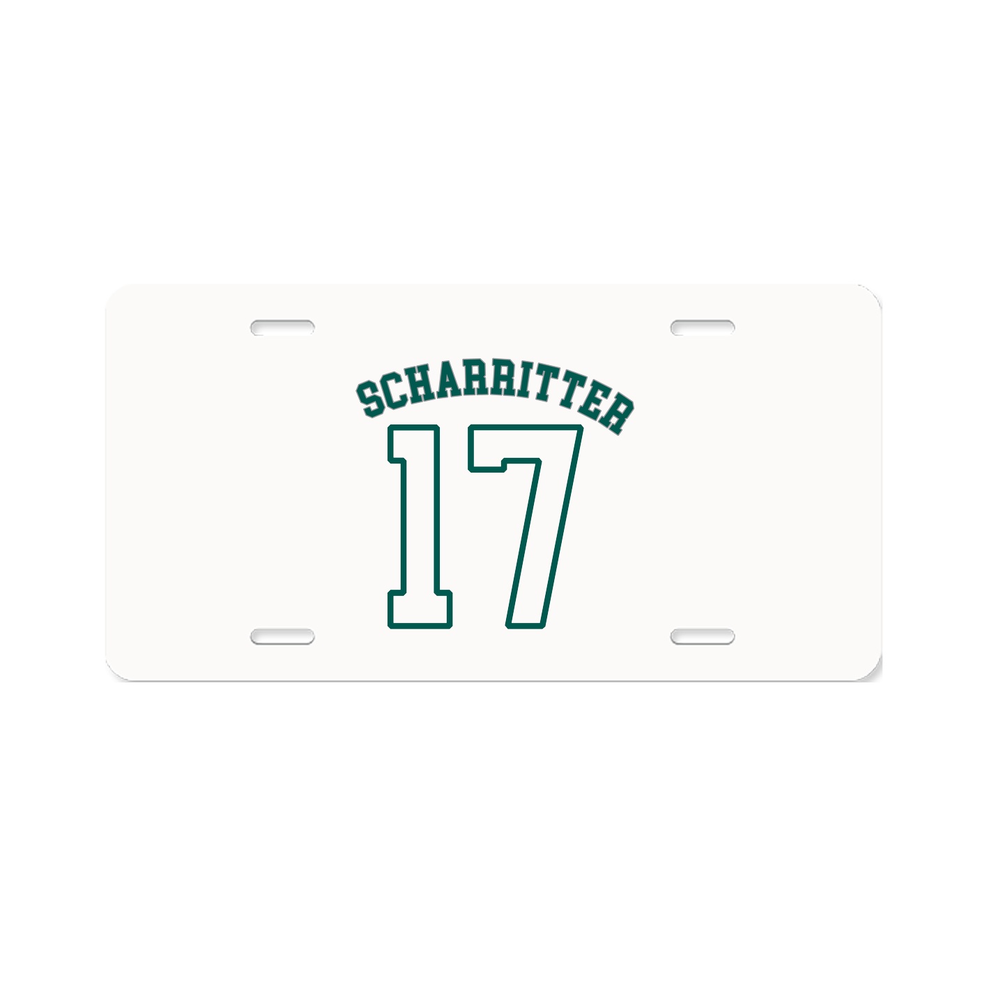 License Plate — Shirsey Arch in Classic