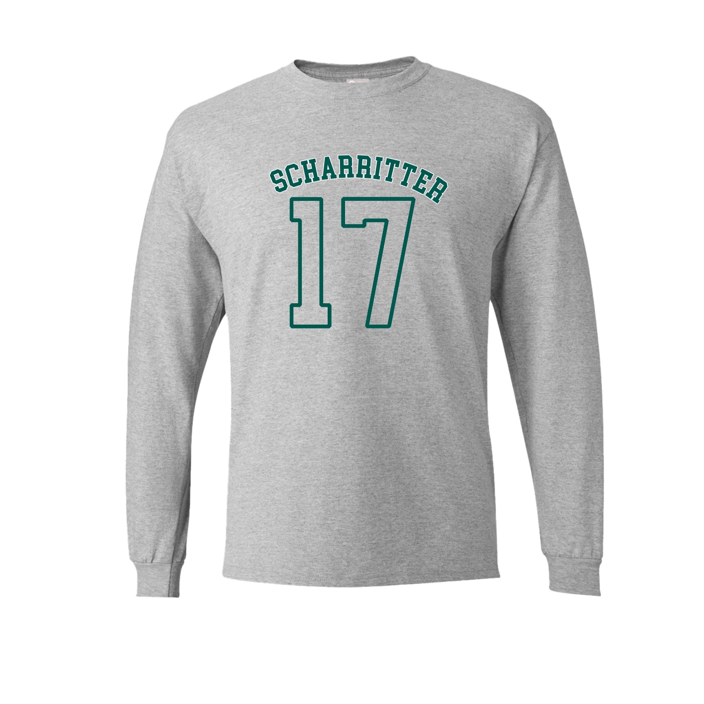 Long Sleeve Tee — Shirsey Arch in Grey