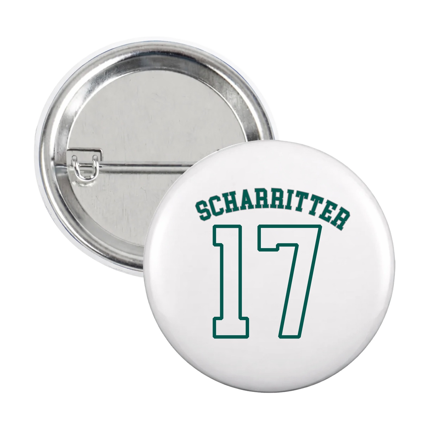 Game Day Button — Shirsey Arch in White