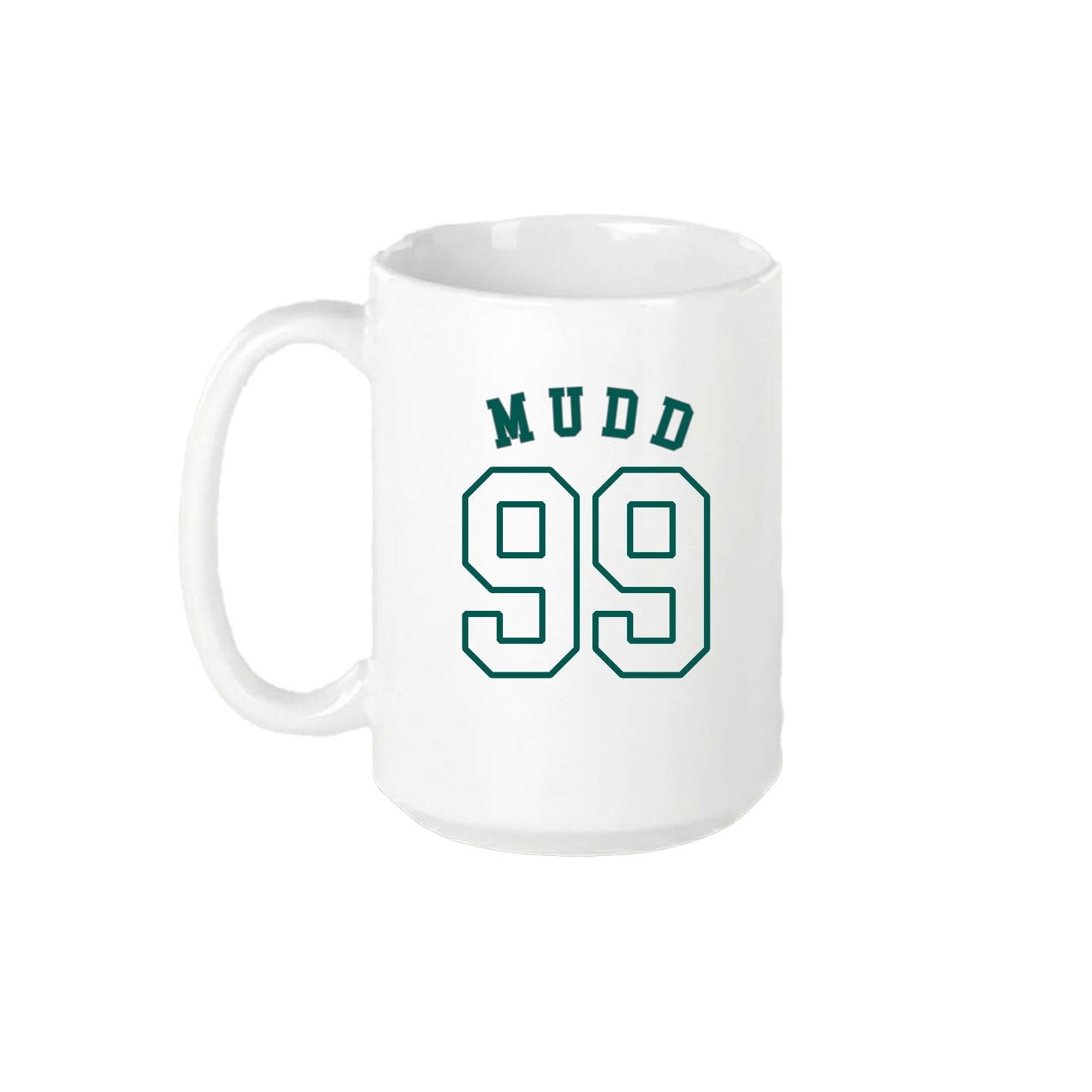 15oz Coffee Mug — Shirsey Arch in White