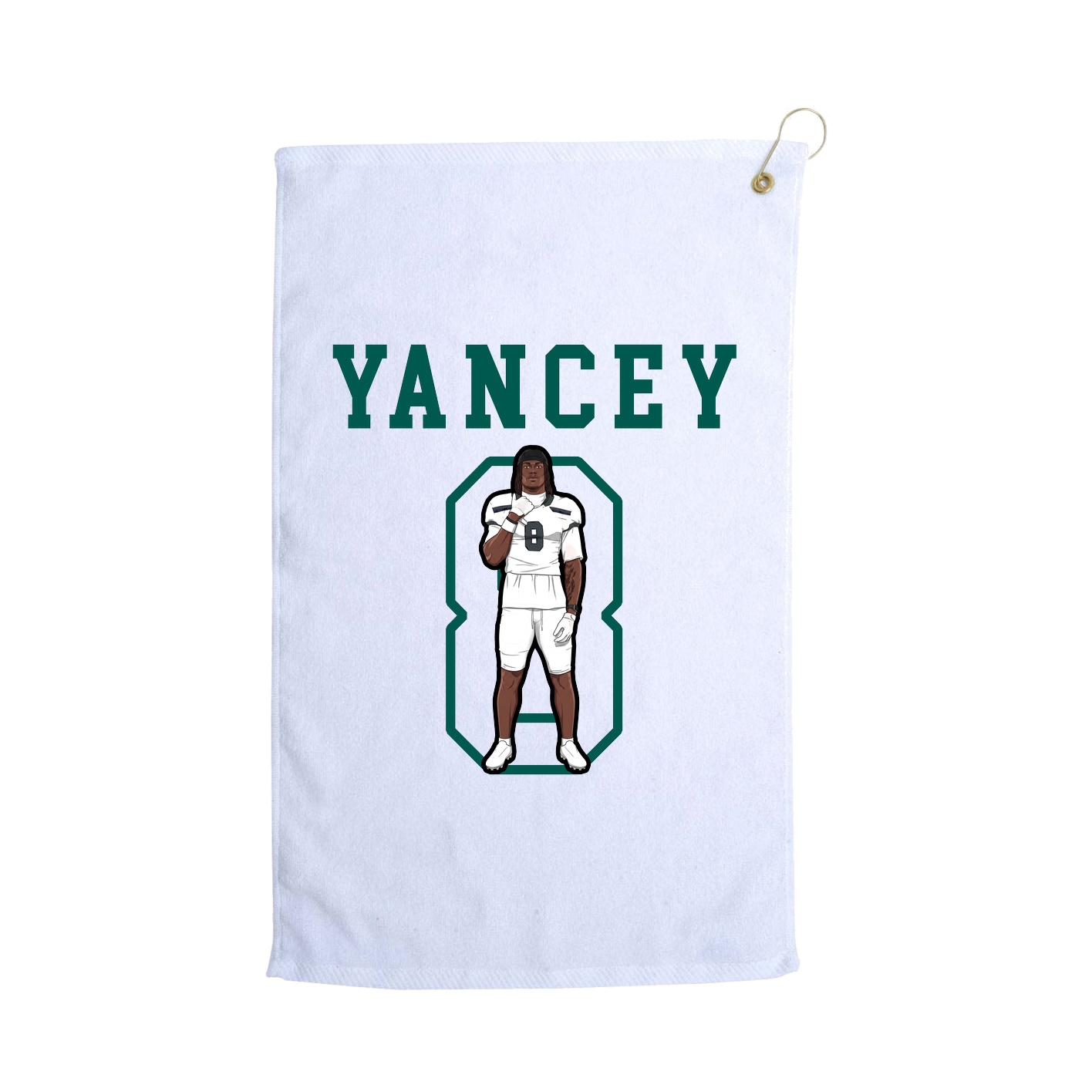 Golf Towel — Shirsey in White