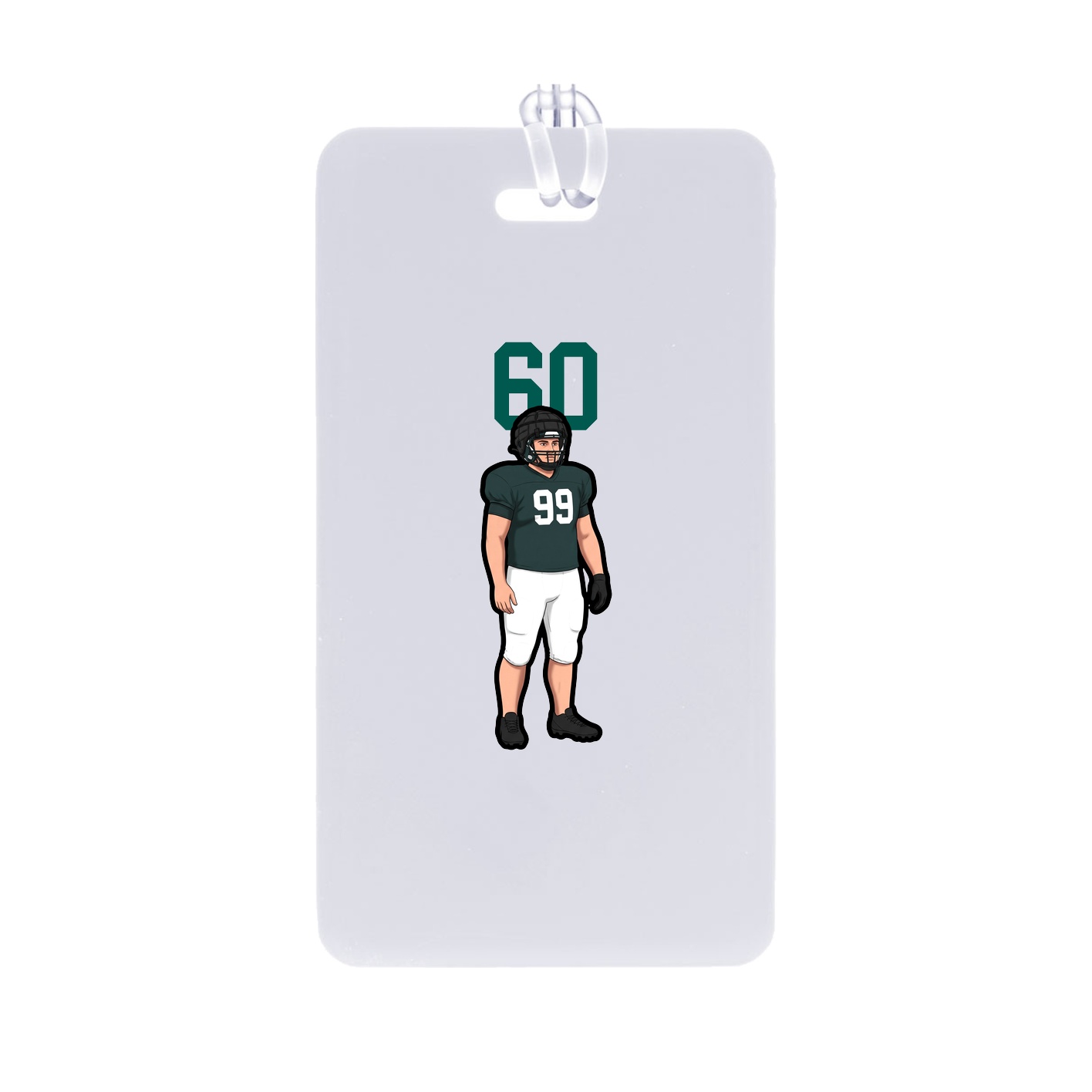 Bag Tag — Number Top in Classic