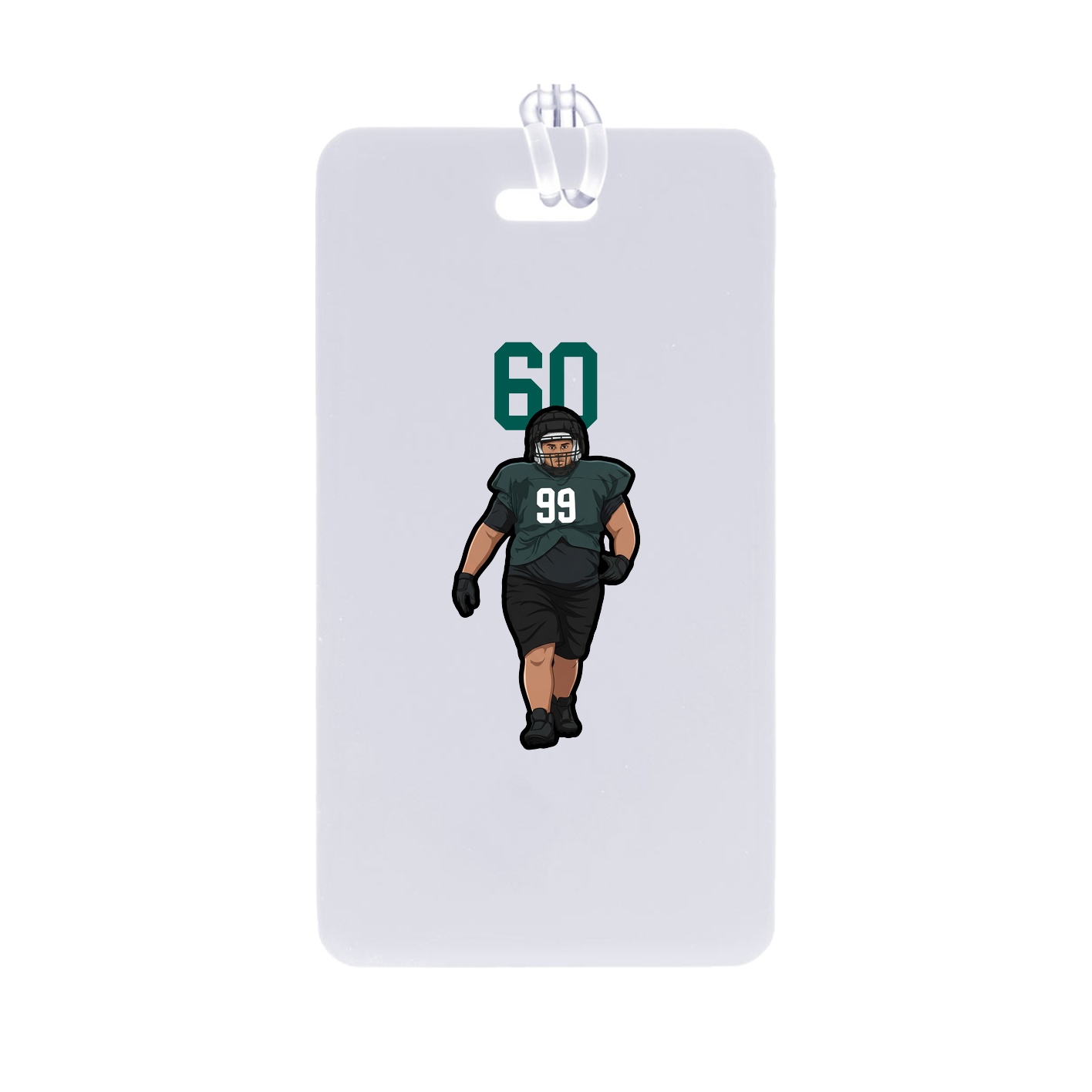 Bag Tag — Number Top in Classic