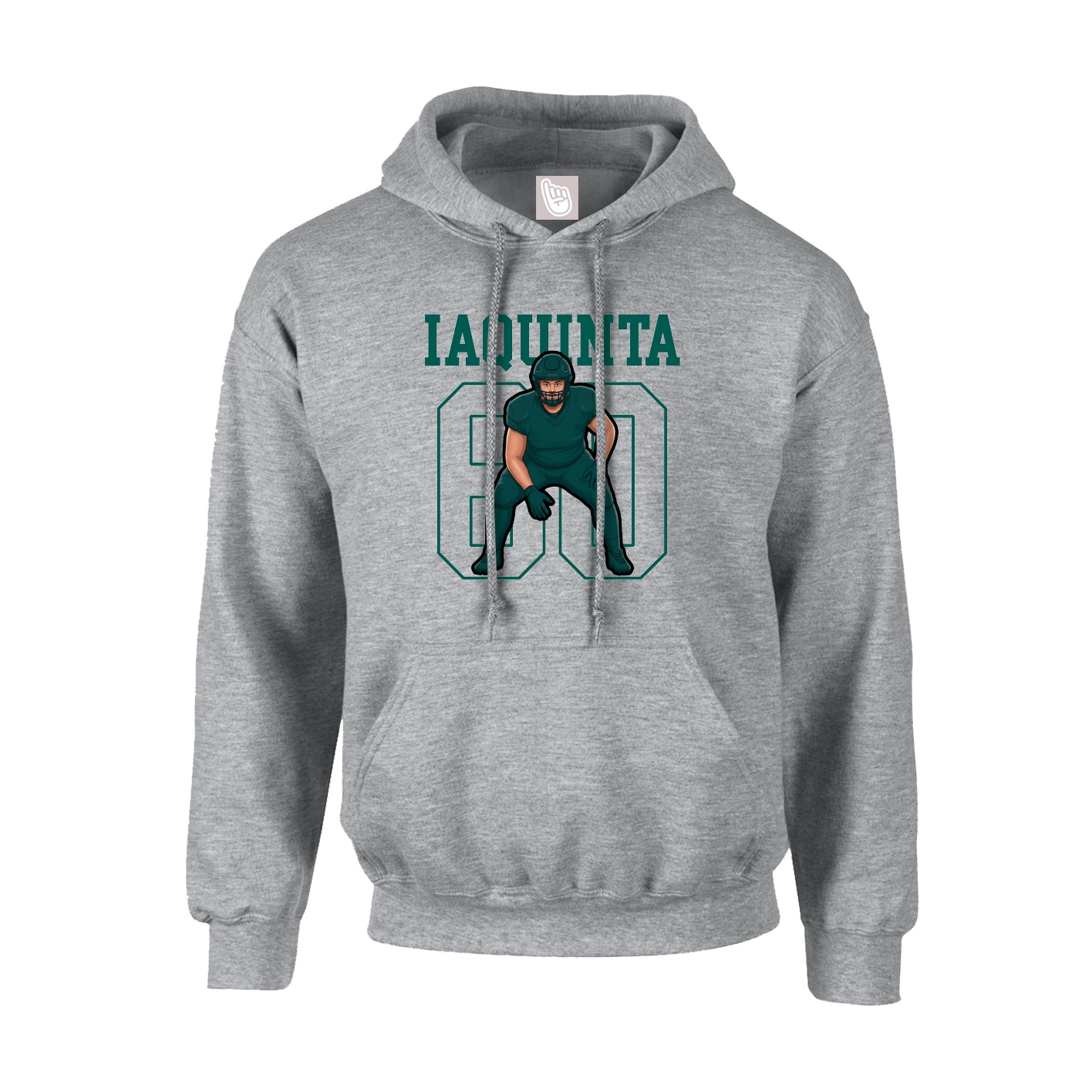 Hoodie — Shirsey in Grey