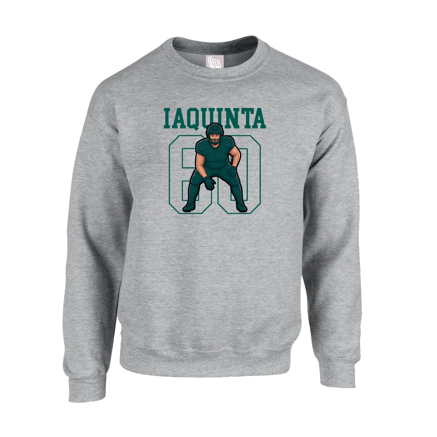 Fleece Crew — Shirsey in Grey