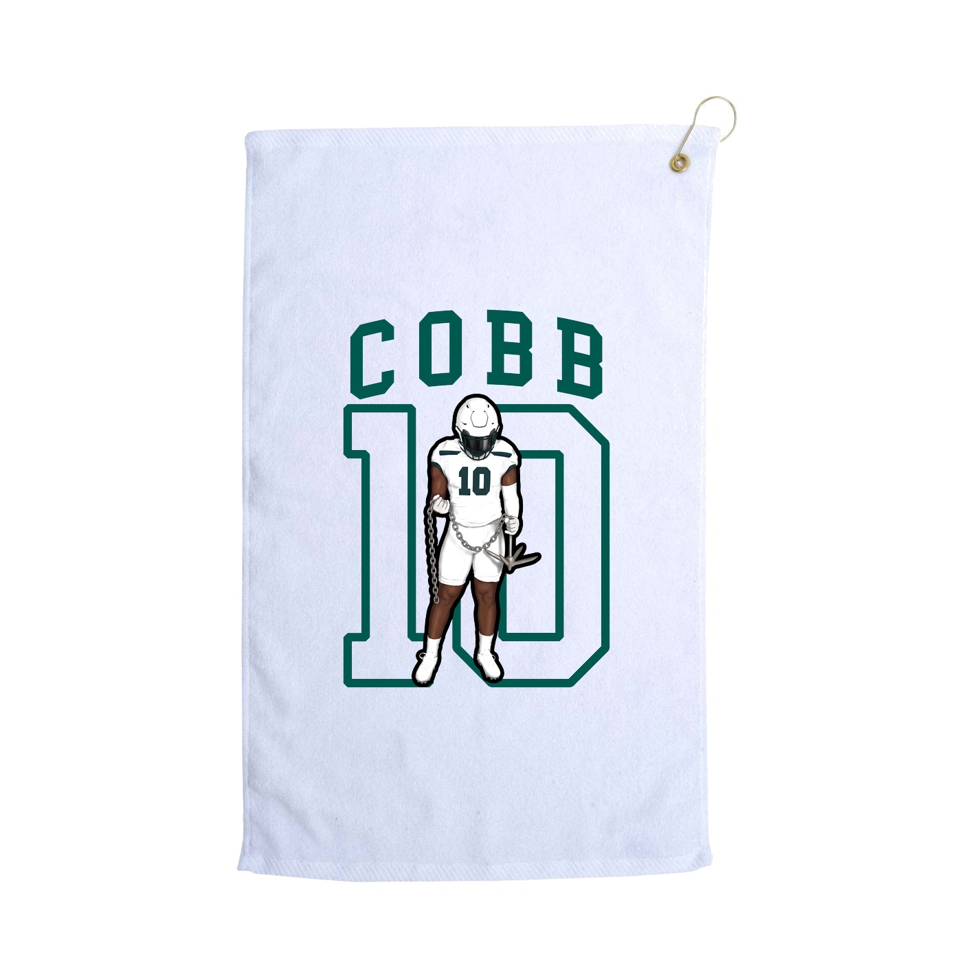 Golf Towel — Shirsey in White