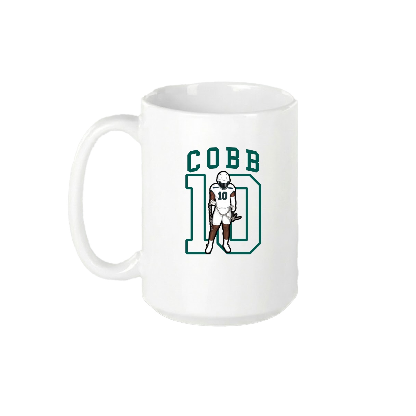 15oz Coffee Mug — Shirsey in White