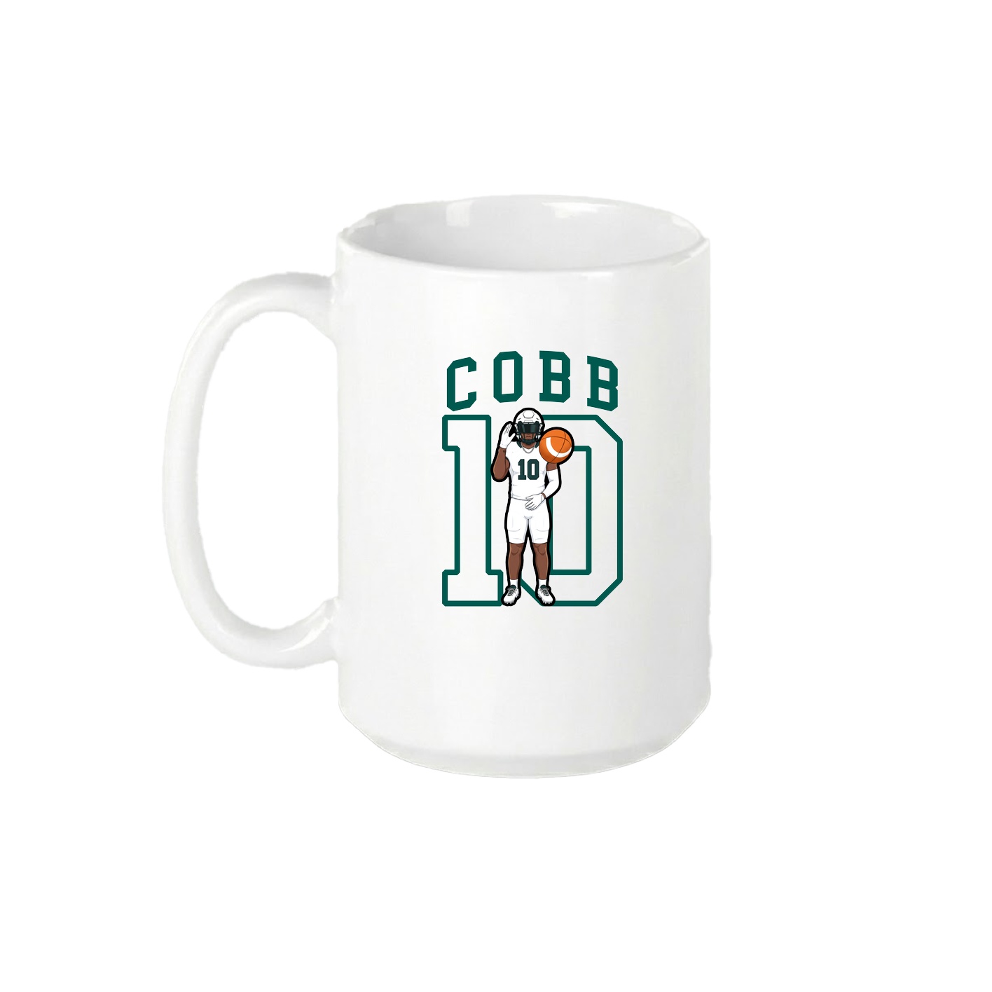 15oz Coffee Mug — Shirsey in White