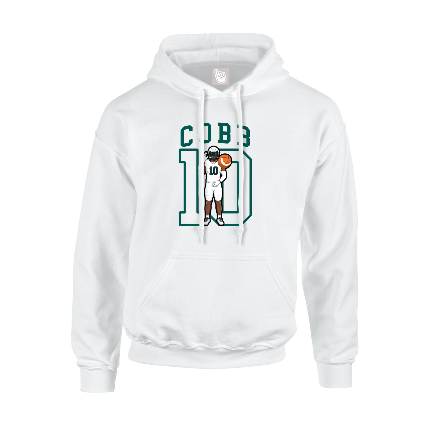 Youth Hoodie — Shirsey in White