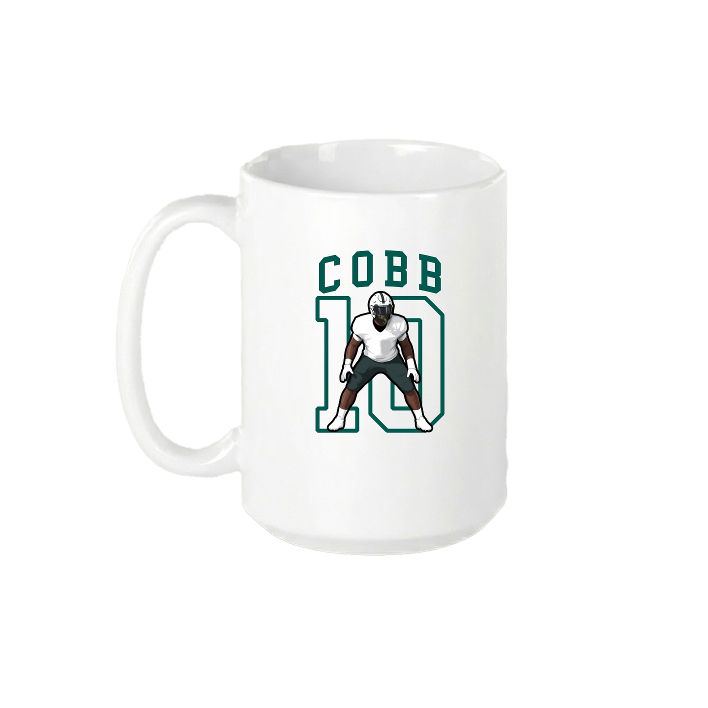 15oz Coffee Mug — Shirsey in White