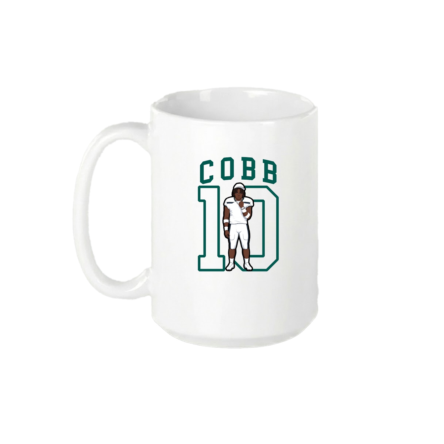 15oz Coffee Mug — Shirsey in White