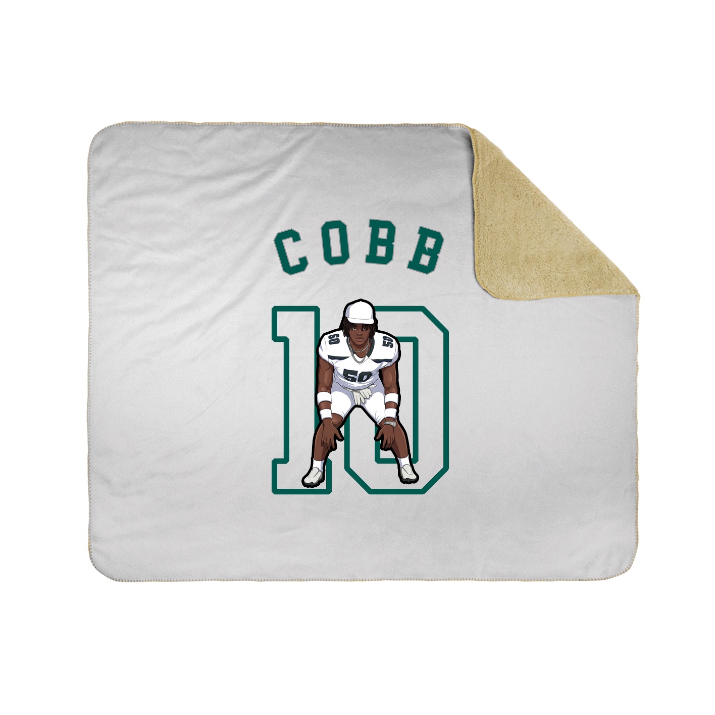 Throw Blanket — Shirsey Arch in White