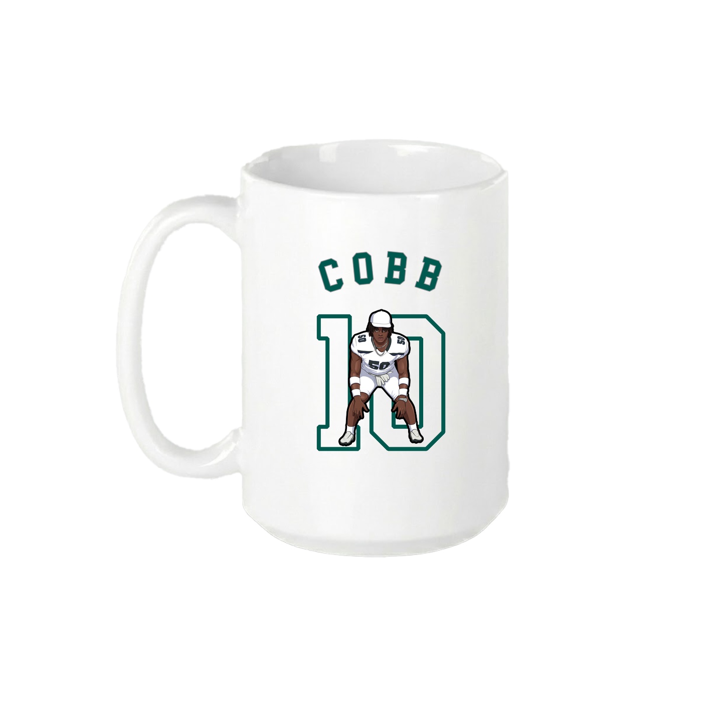 15oz Coffee Mug — Shirsey Arch in White