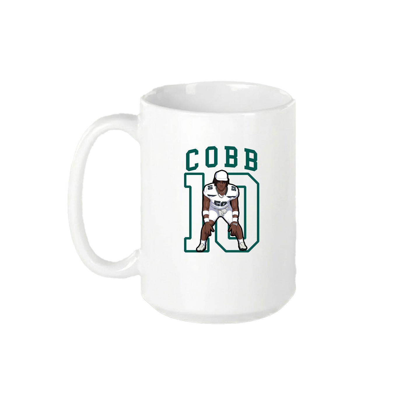 15oz Coffee Mug — Shirsey in White
