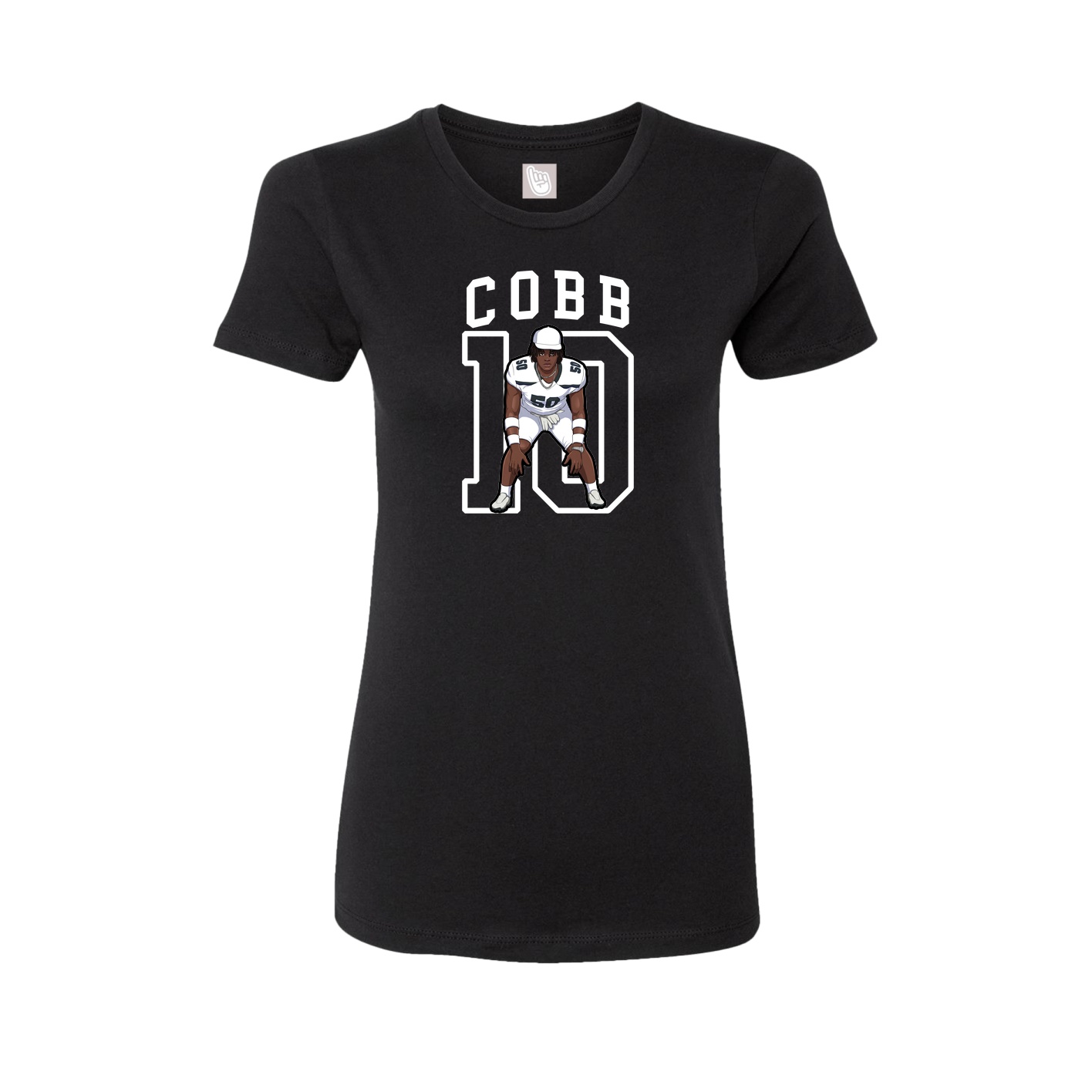 Fitted Women's Tee — Shirsey in Black
