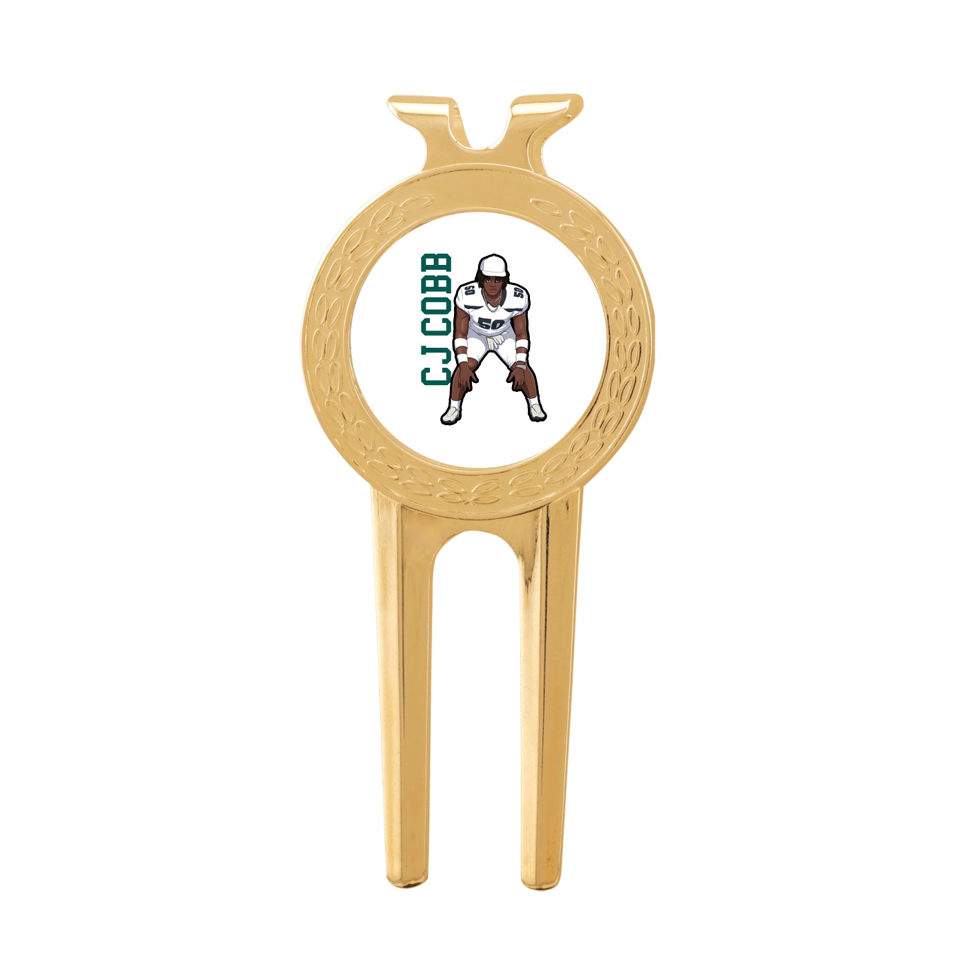 Divot Tool with Ball Marker — Name Vertical in Classic