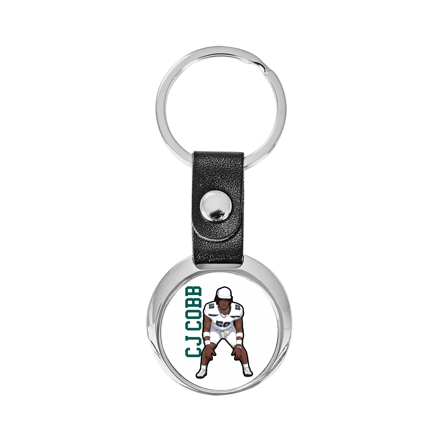 Key Chain — Name Vertical in Classic