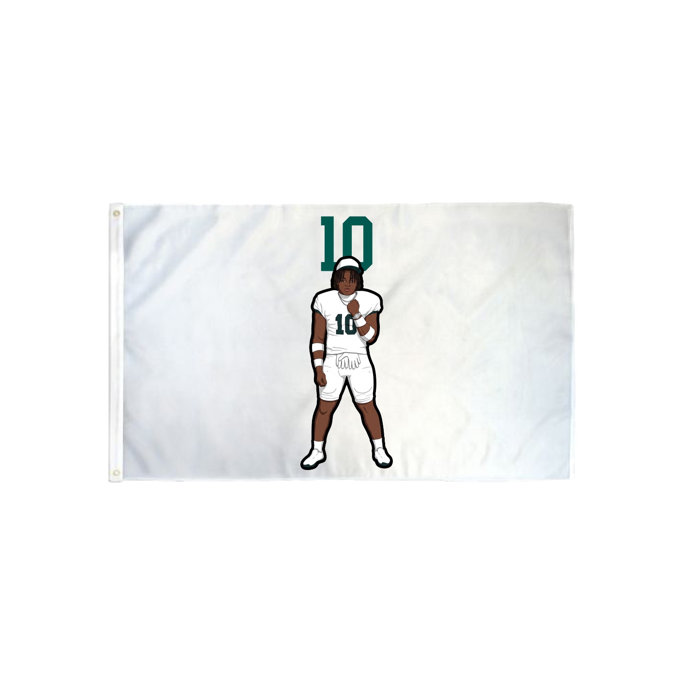 3x5 Flag — Number Top in Classic