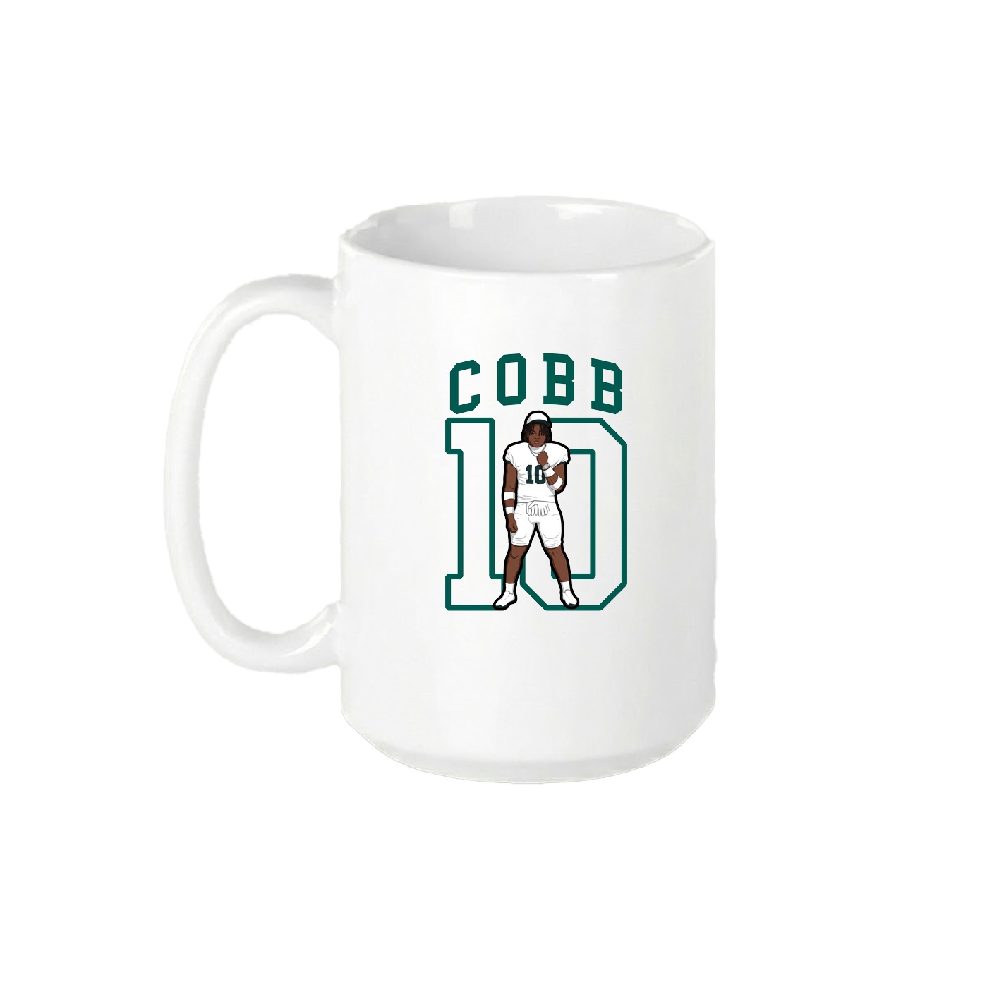 15oz Coffee Mug — Shirsey in White