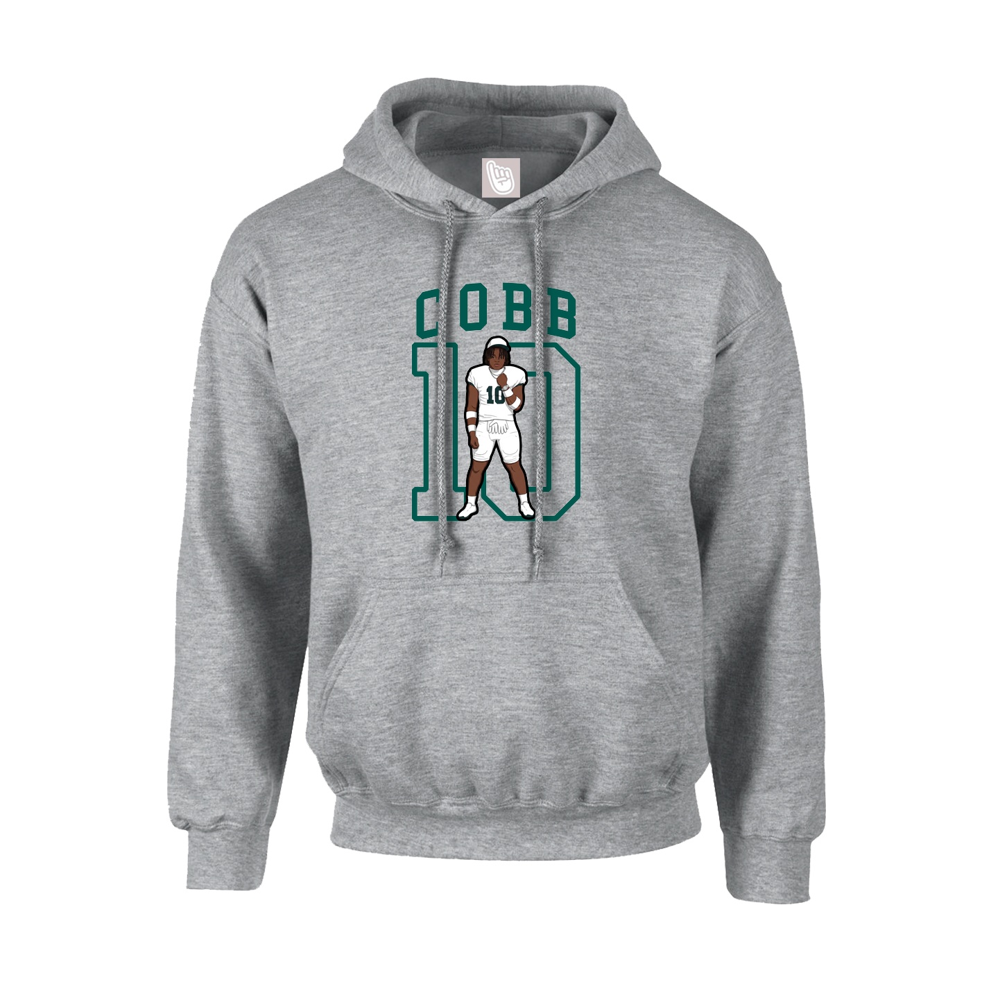 Hoodie — Shirsey in Grey