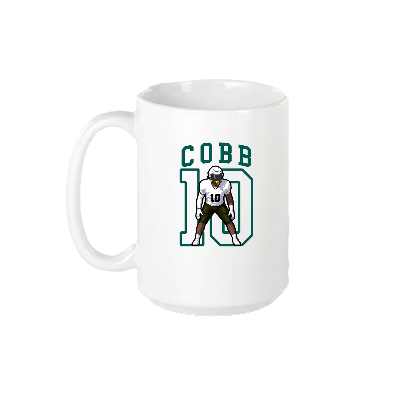 15oz Coffee Mug — Shirsey in White