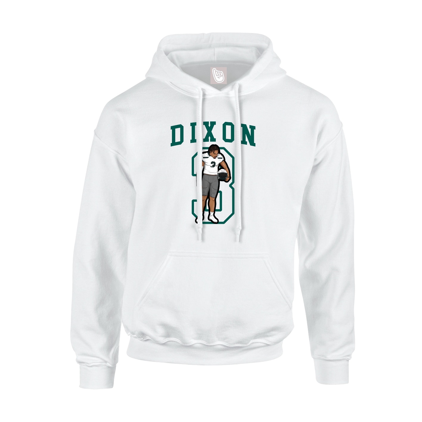 Youth Hoodie — Shirsey in White