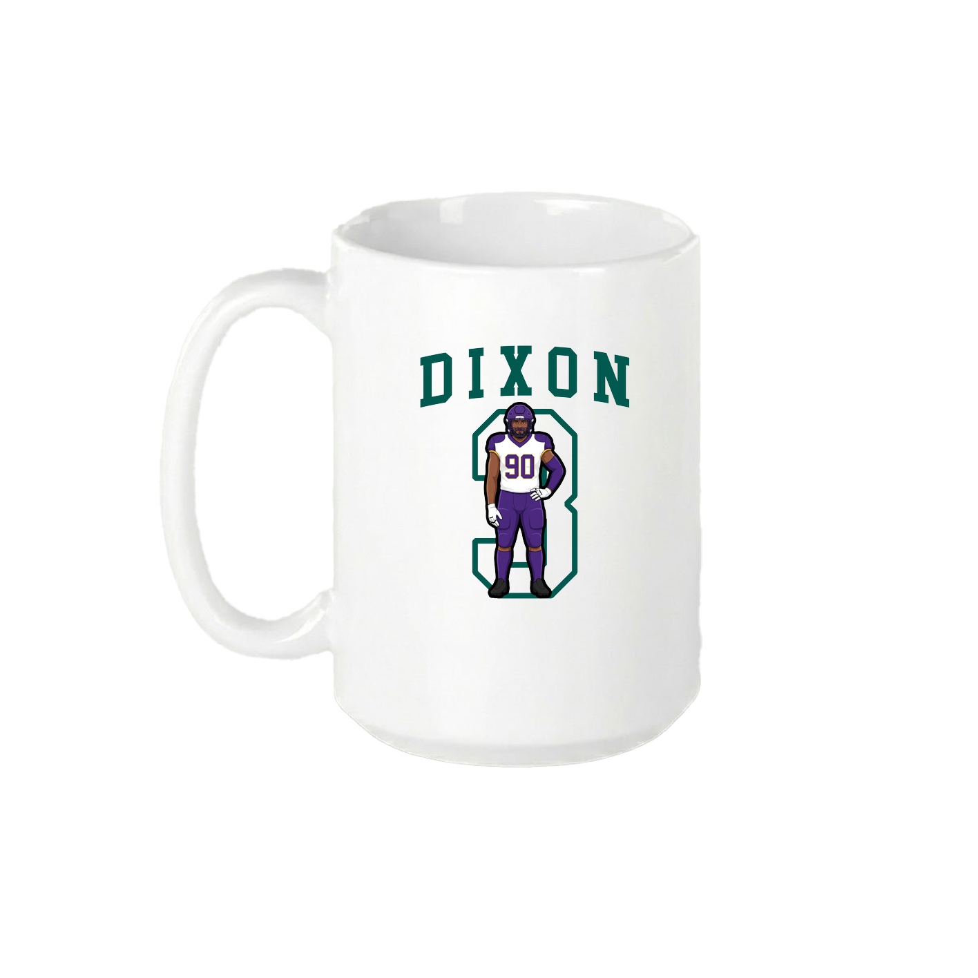 15oz Coffee Mug — Shirsey in White