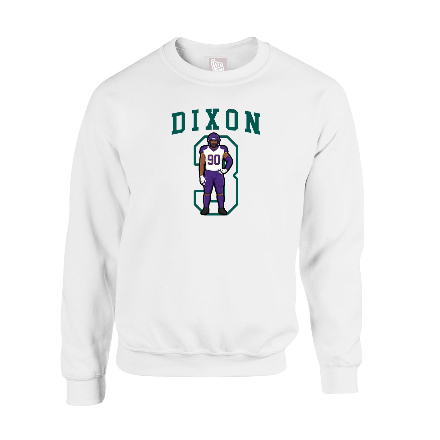Fleece Crew — Shirsey in White