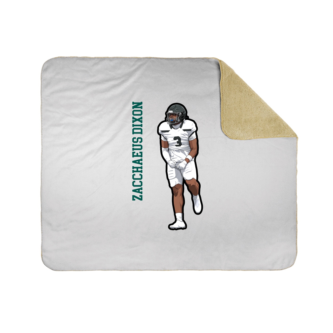 50x60 Sherpa Lined Throw Blanket
