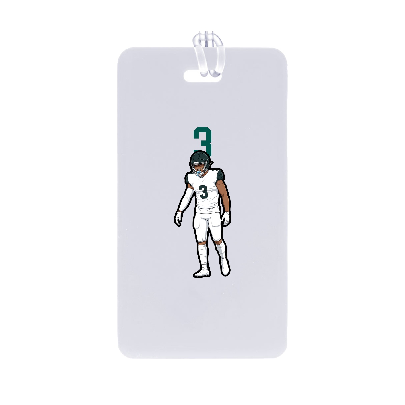 Bag Tag — Number Top in Classic