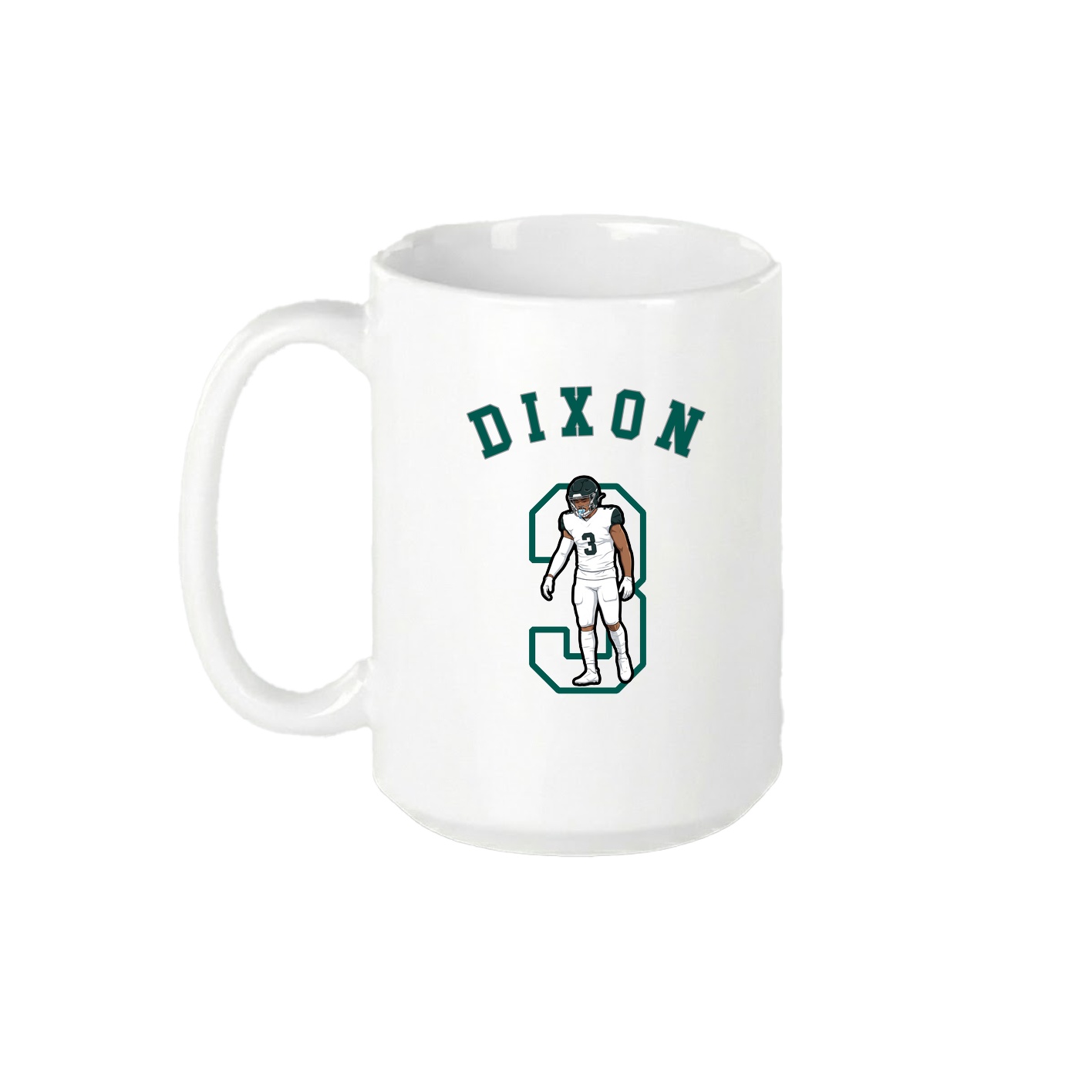 15oz Coffee Mug — Shirsey Arch in White