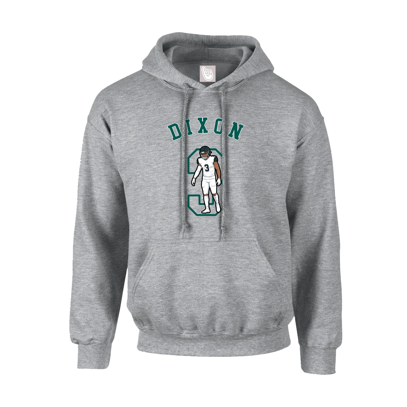 Youth Hoodie — Shirsey Arch in Grey