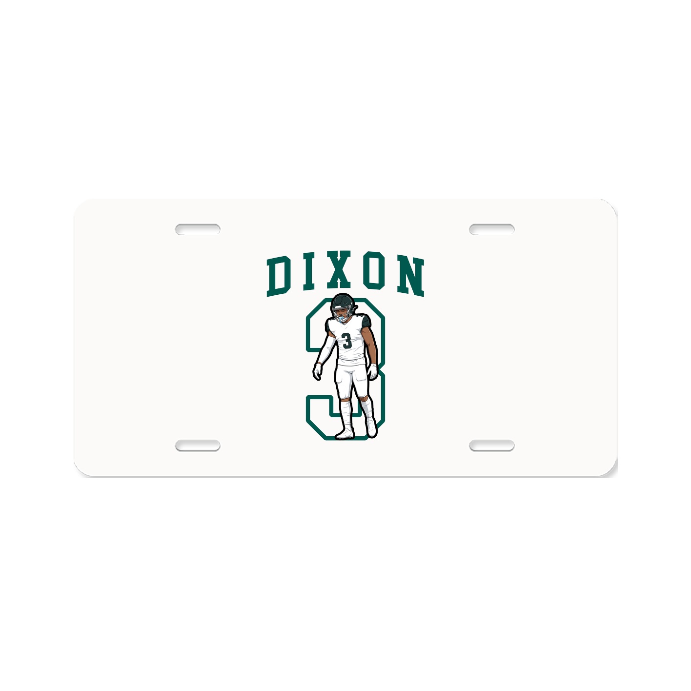 Aluminum License Plate