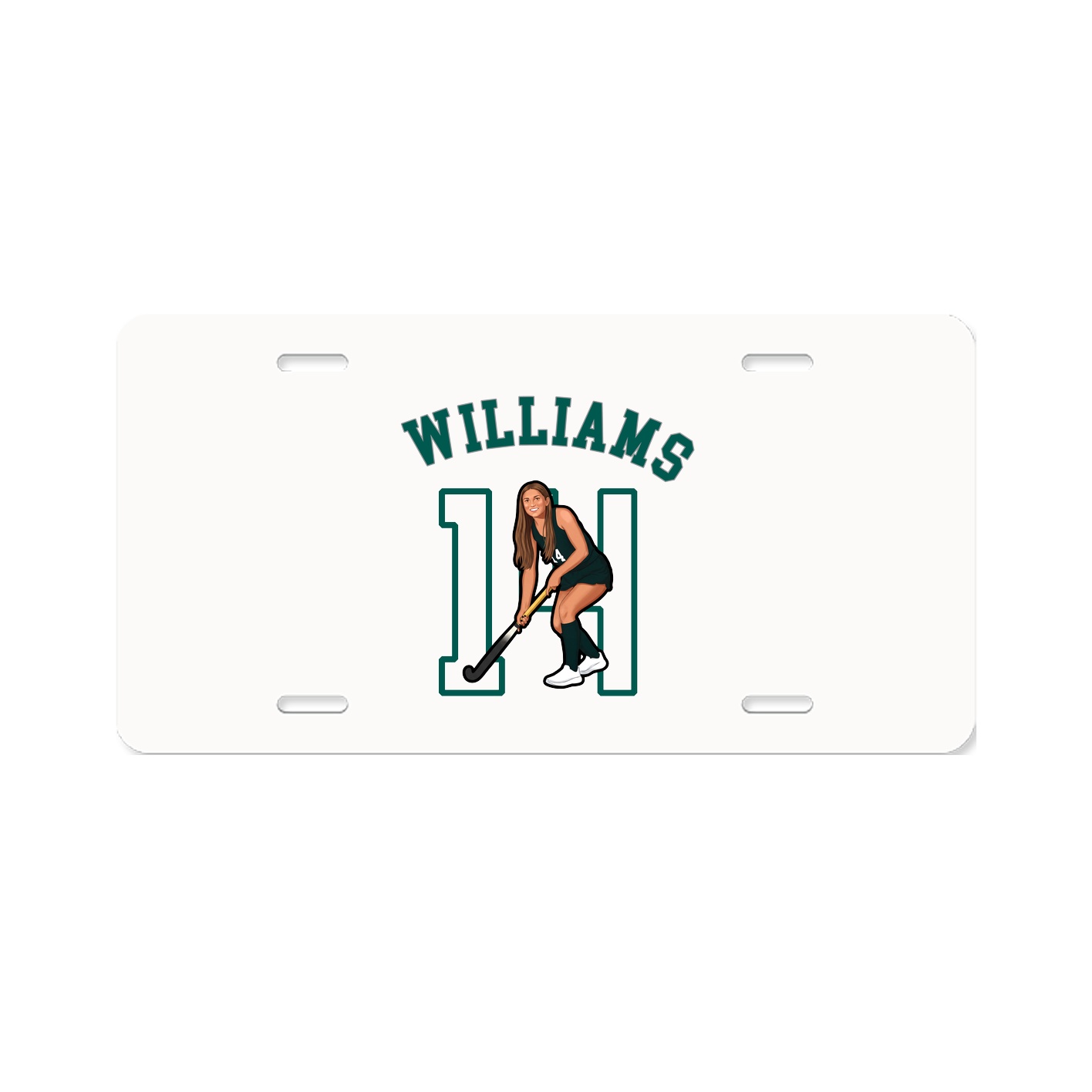 License Plate — Shirsey Arch in Classic
