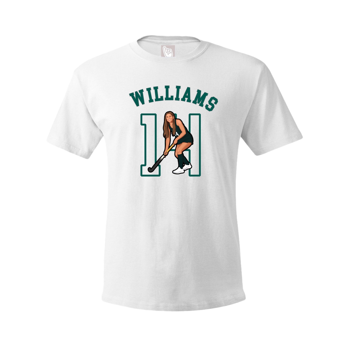 Youth Tee — Shirsey Arch in White