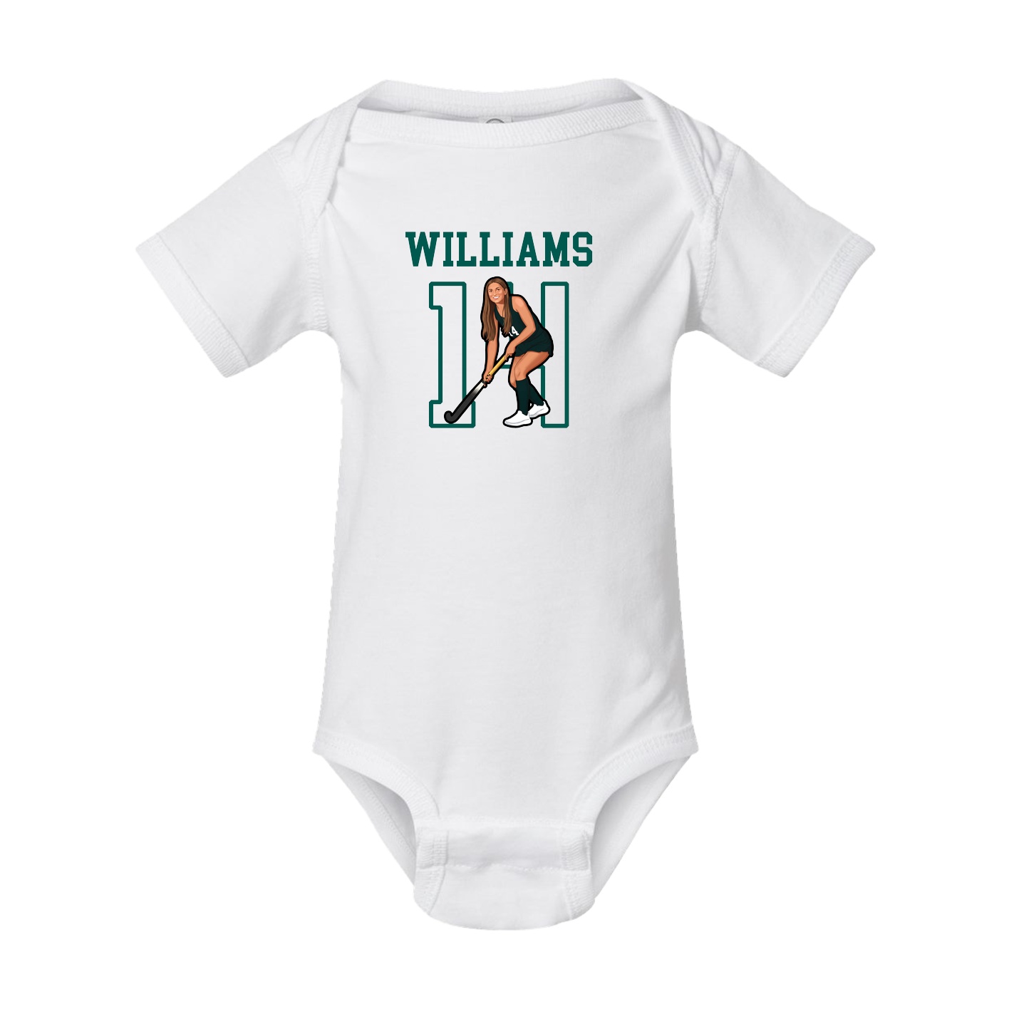 Baby Onesie — Shirsey in White