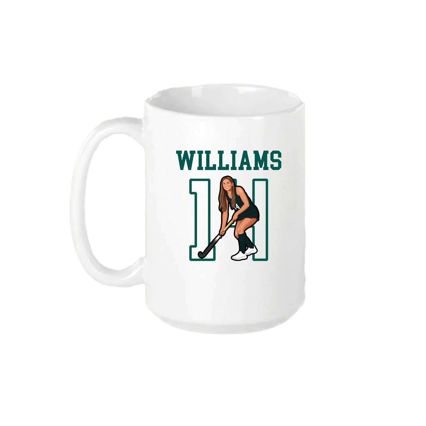 15oz Coffee Mug — Shirsey in White