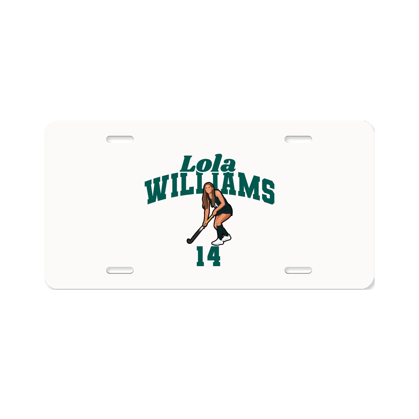 License Plate — Signature Arch in Classic